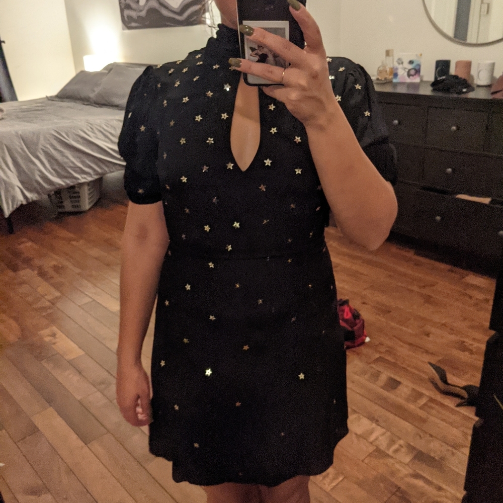 Starry Black dress